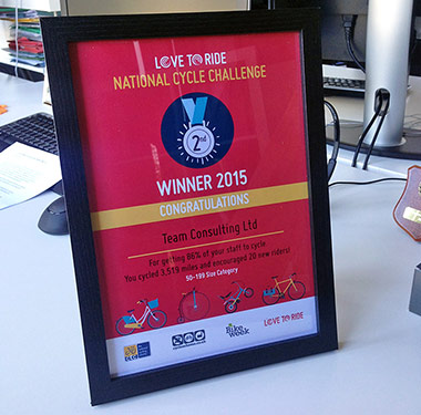 Love to ride cycle challenge