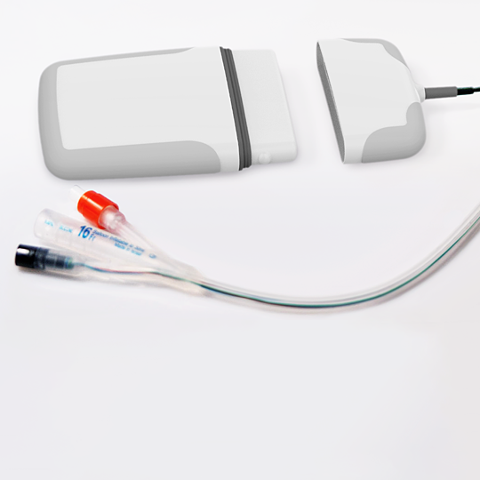 catheter infection prevention device with tubing