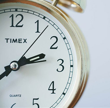 A man with one clock…