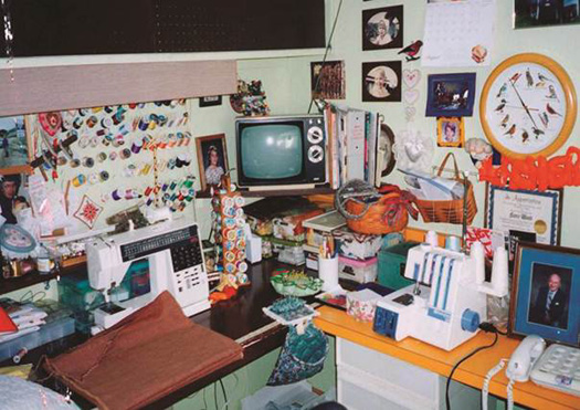 Sewing room