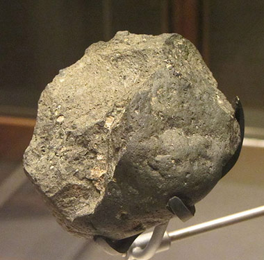 Olduvai stone chopping tool - British museum