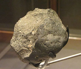 Olduvai stone chopping tool - British museum