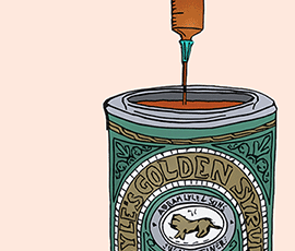 Injecting golden syrup