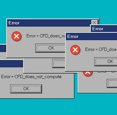 Error: CFD does not compute