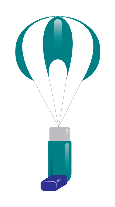 safety-after-launch-parachute-inhaler